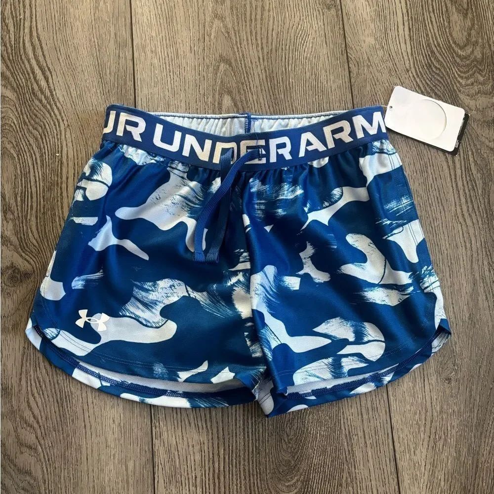 Under Armour Light Blue Athletic Shorts